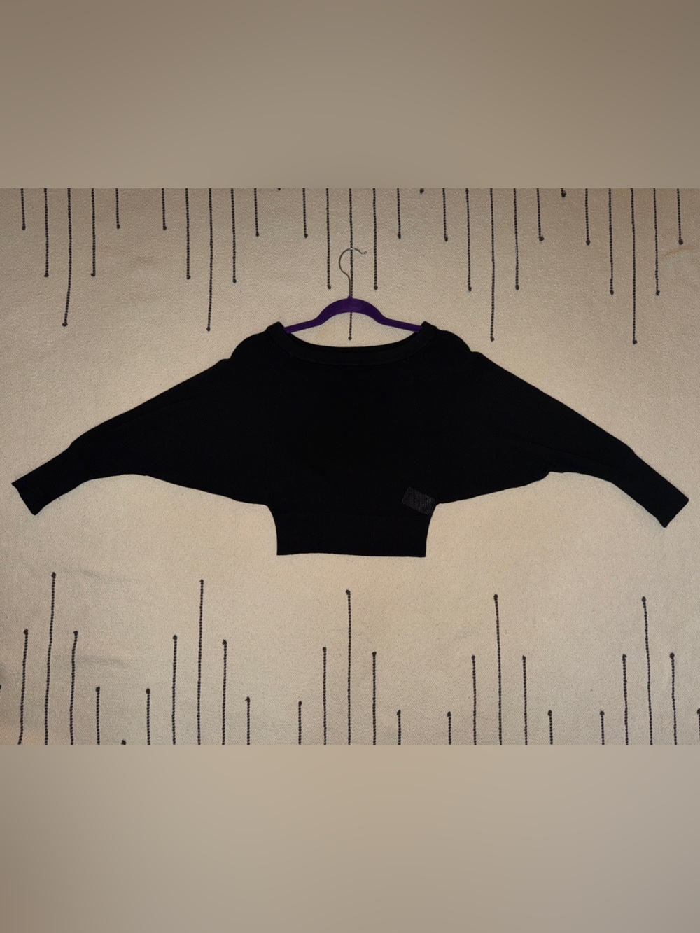 Express Dolman Sleeve Crop light Sweater (XS) - Picture 4 of 14
